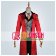画像1: 【25％OFF】ツイステ風 ハーツラビュル寮 なりきり花婿 リドル・ローズハート コスプレ衣装 (1)