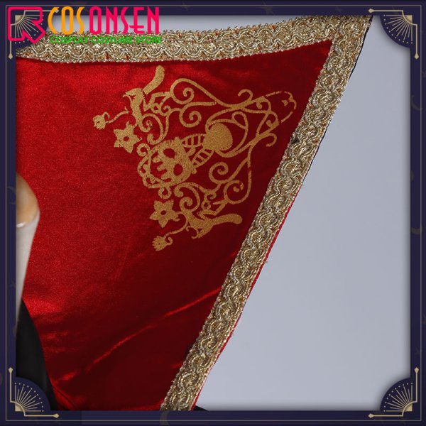 画像10: 【25%OFF】ツイステ風 ポムフィオーレ寮 ヴィル・シェーンハイト  ヴァンパイア コスプレ衣装