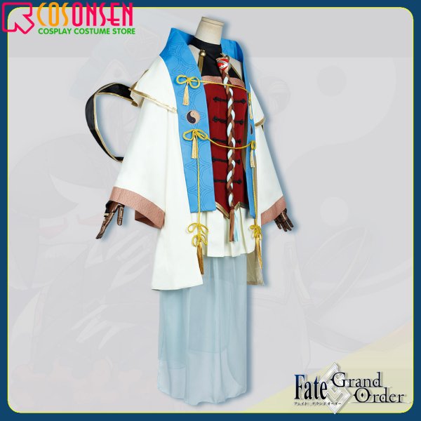 画像4: Fate/Grand Order FGO サーヴァント・サマーキャンプ！ 〜カルデア・スリラーナイト〜 徐福 コスプレ衣装