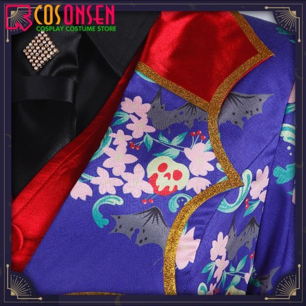 画像14: 【25%OFF】ツイステ風 ポムフィオーレ寮 ヴィル・シェーンハイト  ヴァンパイア コスプレ衣装