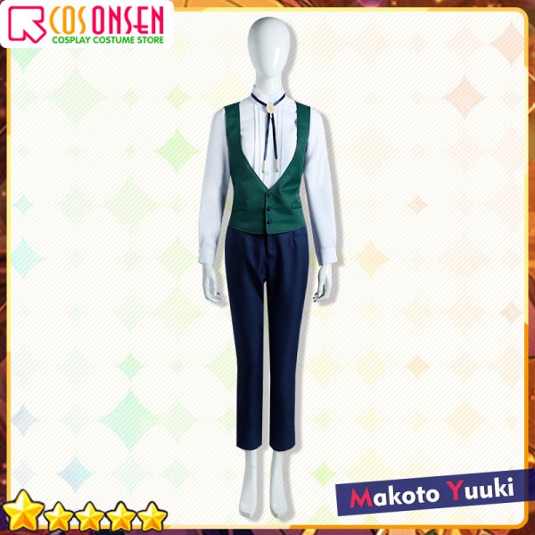 画像4: 【25%OFF】あんさんぶるスターズ あんスタ SHUFFLE×夜の帳とバトラー 遊木真 コスプレ衣装