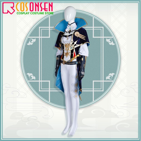 画像4: 原神 モンド城 ジン コスプレ衣装
