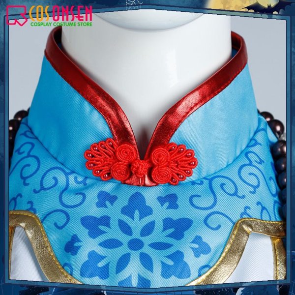 画像7: 【25%OFF】ツイステ風 ディアソムニア寮 マレウス・ドラコニア キョンシー コスプレ衣装(尻尾なし)