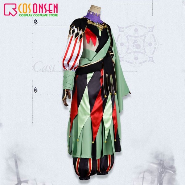 画像3: 【25%OFF】Fate/Grand Order FGO 地獄界曼荼羅 平安京 蘆屋道満 アルターエゴ コスプレ衣装
