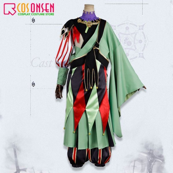 画像2: 【20％OFF】Fate/Grand Order FGO 地獄界曼荼羅 平安京 蘆屋道満 アルターエゴ コスプレ衣装