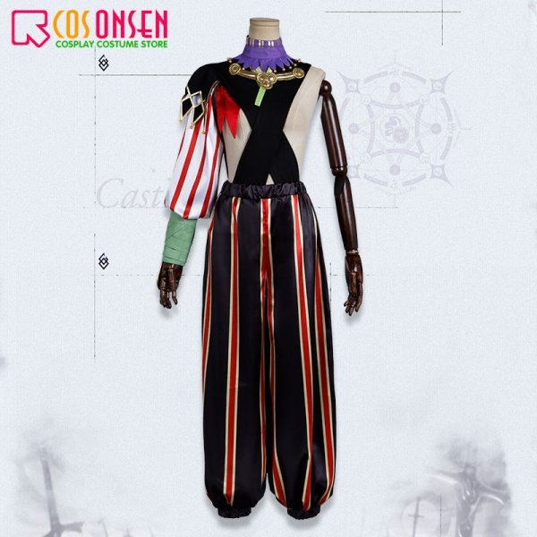 画像7: 【25%OFF】Fate/Grand Order FGO 地獄界曼荼羅 平安京 蘆屋道満 アルターエゴ コスプレ衣装