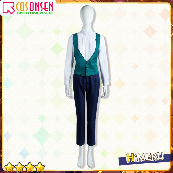 画像4: 【25%OFF】あんさんぶるスターズ あんスタ SHUFFLE×夜の帳とバトラー HiMERU コスプレ衣装