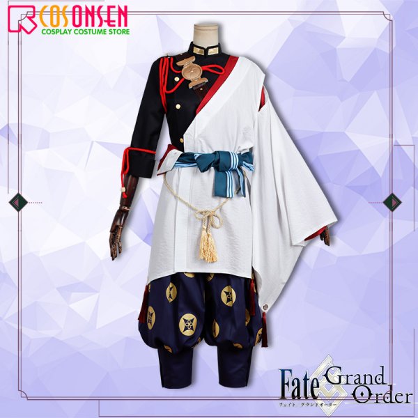 画像8: 【25%OFF】Fate/Grand Order FGO 地獄界曼荼羅 平安京 轟雷一閃 渡辺綱 セイバー コスプレ衣装 霊基再臨 第2段階