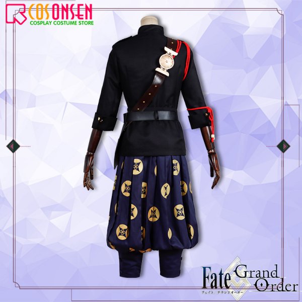 画像11: 【25%OFF】Fate/Grand Order FGO 地獄界曼荼羅 平安京 轟雷一閃 渡辺綱 セイバー コスプレ衣装 霊基再臨 第2段階