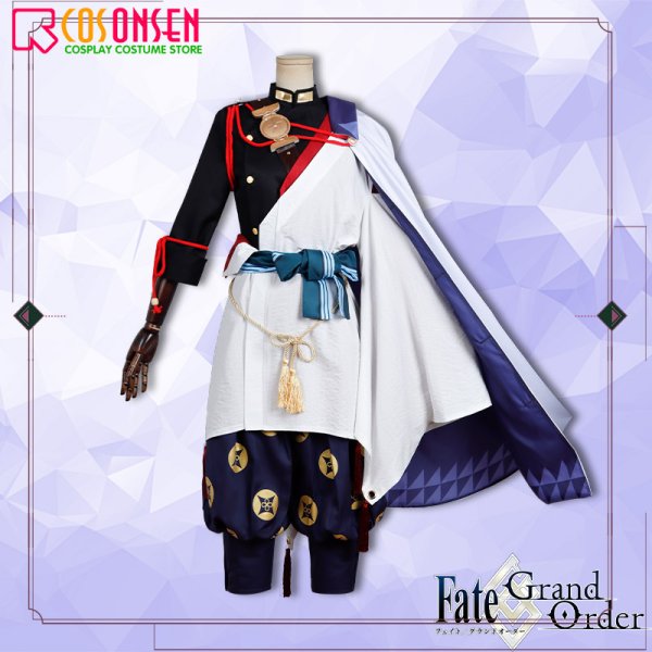 画像6: 【25%OFF】Fate/Grand Order FGO 地獄界曼荼羅 平安京 轟雷一閃 渡辺綱 セイバー コスプレ衣装 霊基再臨 第2段階
