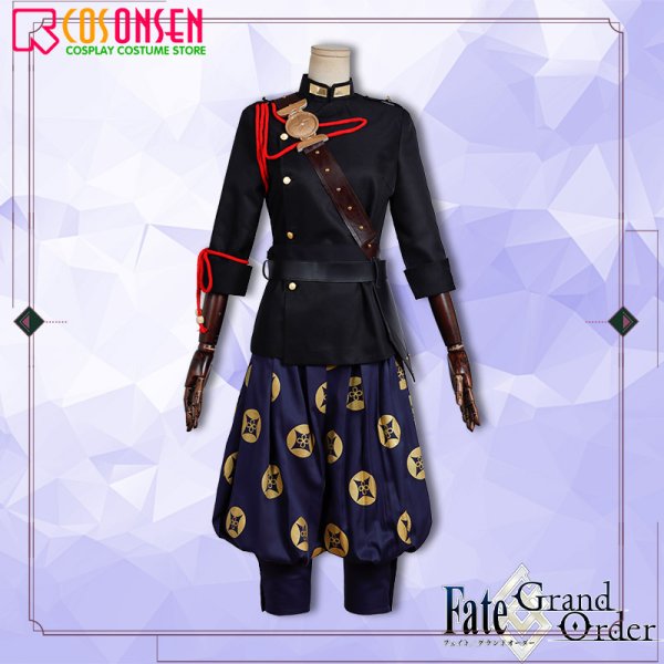 画像10: 【25%OFF】Fate/Grand Order FGO 地獄界曼荼羅 平安京 轟雷一閃 渡辺綱 セイバー コスプレ衣装 霊基再臨 第2段階