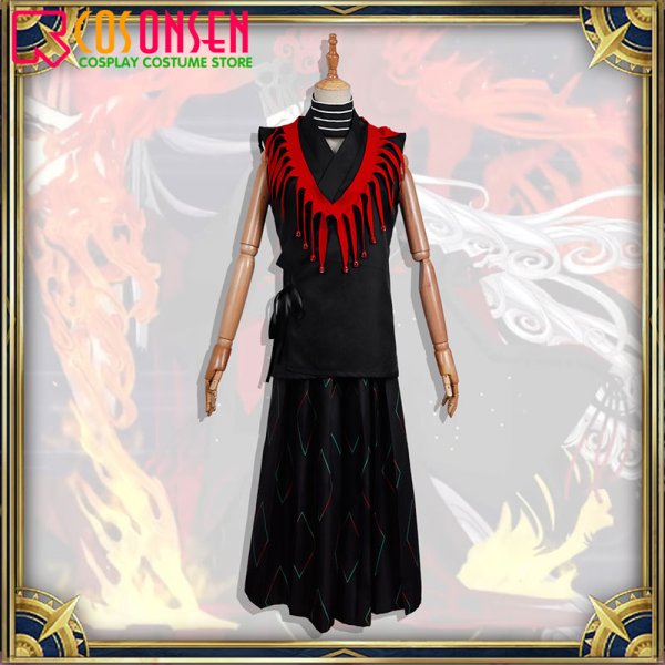 画像6: 【25%OFF】Fate/Grand Order FGO 地獄界曼荼羅 平安京 蘆屋道満 アルターエゴ コスプレ衣装 霊基再臨 第3段階