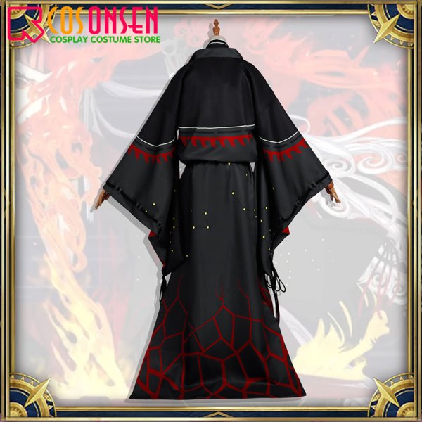 画像5: 【25%OFF】Fate/Grand Order FGO 地獄界曼荼羅 平安京 蘆屋道満 アルターエゴ コスプレ衣装 霊基再臨 第3段階