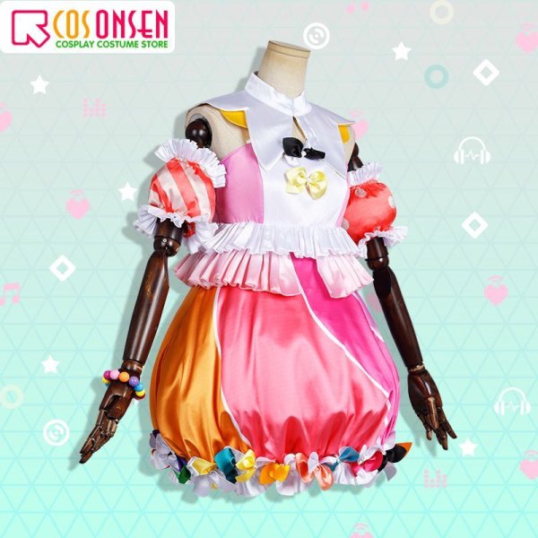 画像3: 【25%OFF】プロセカ ワンダーランズ×ショウタイム 鳳えむ コスプレ衣装