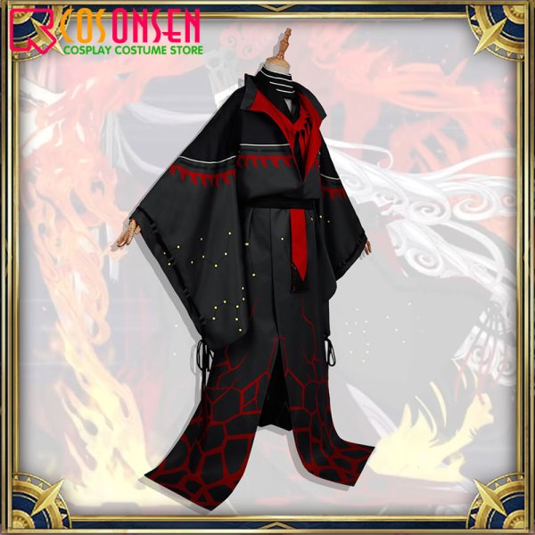 画像3: 【25%OFF】Fate/Grand Order FGO 地獄界曼荼羅 平安京 蘆屋道満 アルターエゴ コスプレ衣装 霊基再臨 第3段階