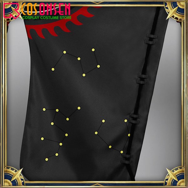 画像10: 【25%OFF】Fate/Grand Order FGO 地獄界曼荼羅 平安京 蘆屋道満 アルターエゴ コスプレ衣装 霊基再臨 第3段階
