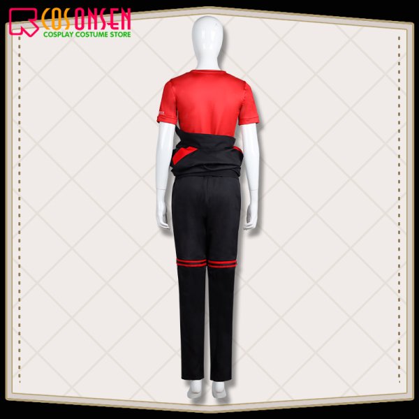 画像7: 【25%OFF】ツイステ風 ハーツラビュル寮 エース・トラッポラ 運動着 コスプレ衣装
