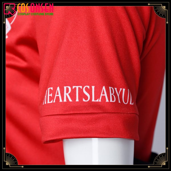 画像14: 【25%OFF】ツイステ風 ハーツラビュル寮 エース・トラッポラ 運動着 コスプレ衣装