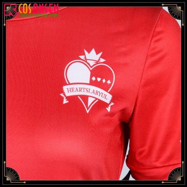 画像13: 【25%OFF】ツイステ風 ハーツラビュル寮 エース・トラッポラ 運動着 コスプレ衣装