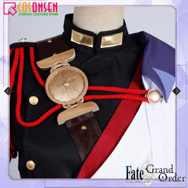 画像13: 【25%OFF】Fate/Grand Order FGO 地獄界曼荼羅 平安京 轟雷一閃 渡辺綱 セイバー コスプレ衣装 霊基再臨 第2段階