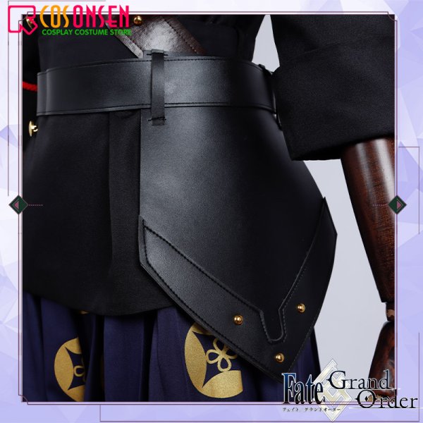 画像17: 【25%OFF】Fate/Grand Order FGO 地獄界曼荼羅 平安京 轟雷一閃 渡辺綱 セイバー コスプレ衣装 霊基再臨 第2段階