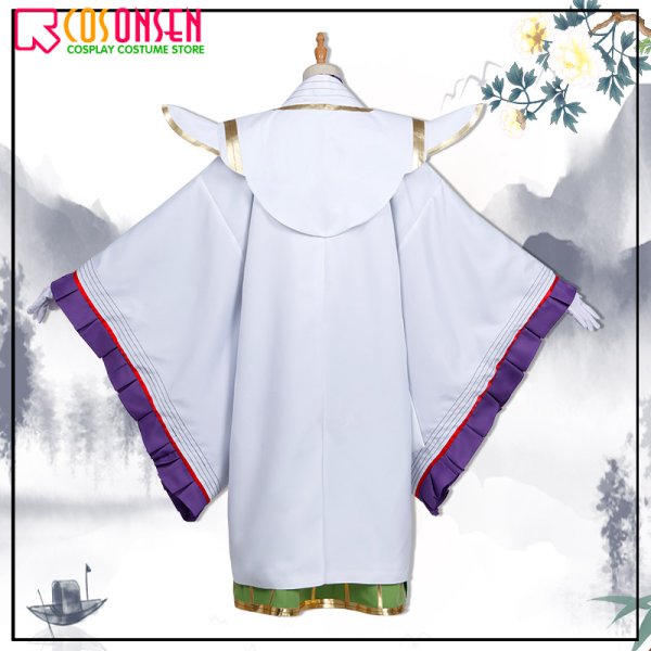 画像5: 【25％OFF】Fate/Grand Order FGO 陳宮 キャスター コスプレ衣装 霊基再臨 第3段階