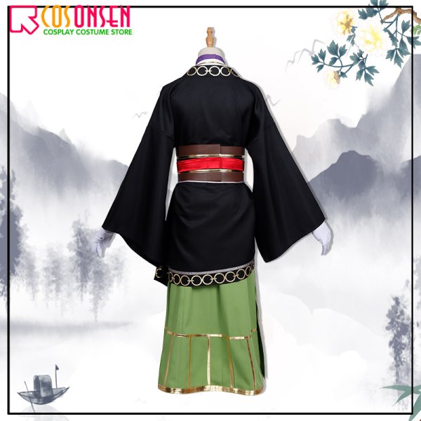 画像7: 【25％OFF】Fate/Grand Order FGO 陳宮 キャスター コスプレ衣装 霊基再臨 第3段階