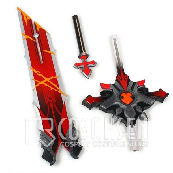 画像6: 原神 狼の末路 コスプレ道具