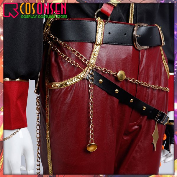 画像7: 【25%OFF】あんさんぶるスターズ あんスタ Howl!魂を燃やす不夜城 大神晃牙 コスプレ衣装