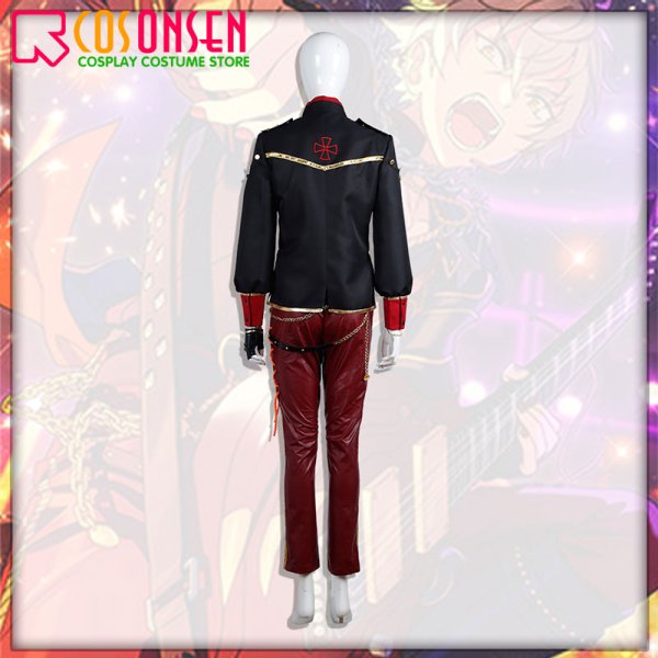 画像5: 【25%OFF】あんさんぶるスターズ あんスタ Howl!魂を燃やす不夜城 大神晃牙 コスプレ衣装