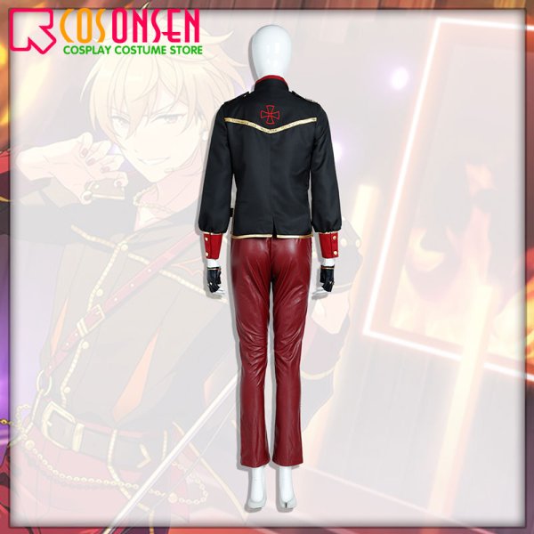 画像4: あんさんぶるスターズ あんスタ Howl！魂を燃やす不夜城 羽風薫 コスプレ衣装