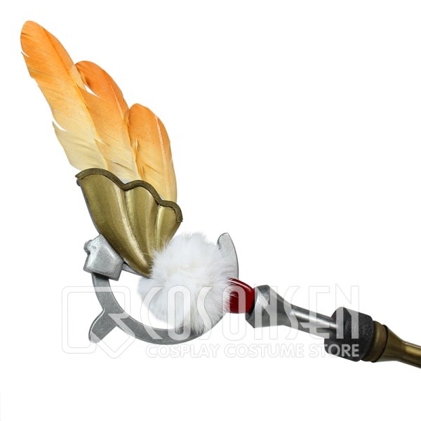 画像4: エスカ&ロジーのアトリエ〜黄昏の空の?金?士〜 エスカ?メーリエ 杖 コスプレ道具