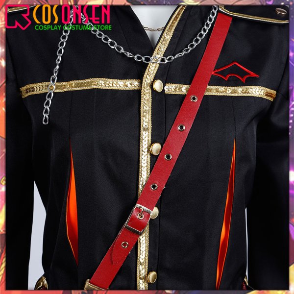 画像6: 【25%OFF】あんさんぶるスターズ あんスタ Howl!魂を燃やす不夜城 大神晃牙 コスプレ衣装