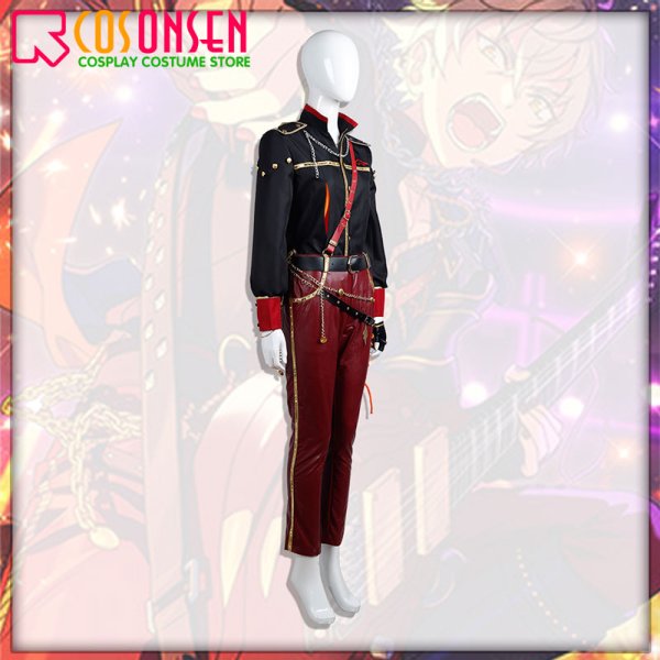 画像3: 【25%OFF】あんさんぶるスターズ あんスタ Howl!魂を燃やす不夜城 大神晃牙 コスプレ衣装