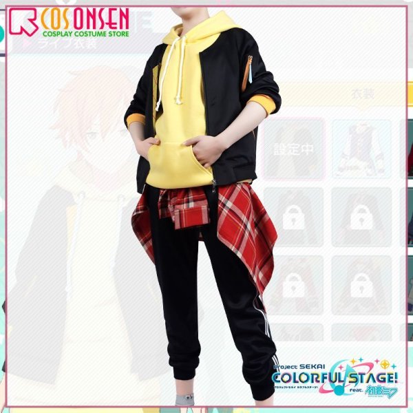 画像3: 【25%OFF】プロセカ Vivid BAD SQUAD 東雲彰人 コスプレ衣装