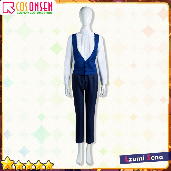 画像4: 【25%OFF】あんさんぶるスターズ あんスタ SHUFFLE×夜の帳とバトラー 瀬名泉 コスプレ衣装