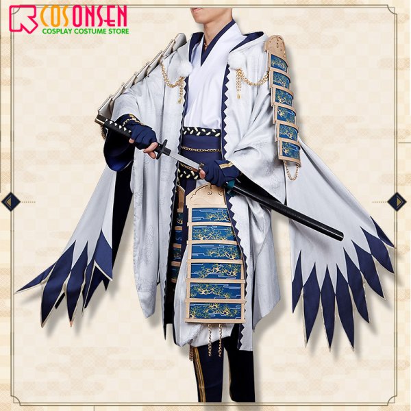 画像5: 【20%OFF】刀剣乱舞 とうらぶ 太刀 鶴丸国永 極 コスプレ衣装 甲冑なし
