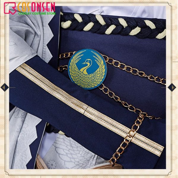 画像9: 【20%OFF】刀剣乱舞 とうらぶ 太刀 鶴丸国永 極 コスプレ衣装 甲冑なし