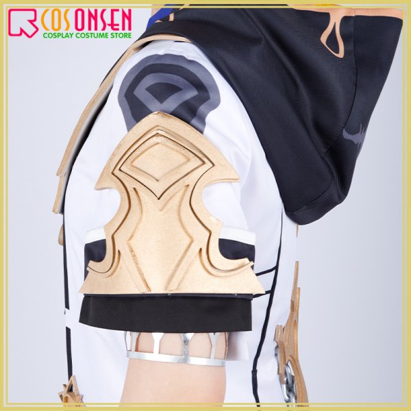 画像7: 原神 モンド城 錬金術師 白亜の申し子 アルベド コスプレ衣装