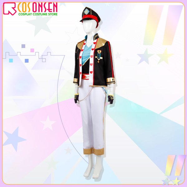 画像3: 【25％OFF】あんさんぶるスターズ あんスタ ALKALOID 白鳥藍良 コスプレ衣装