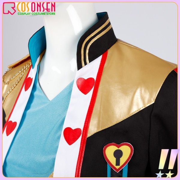 画像7: 【25％OFF】あんさんぶるスターズ あんスタ ALKALOID 白鳥藍良 コスプレ衣装