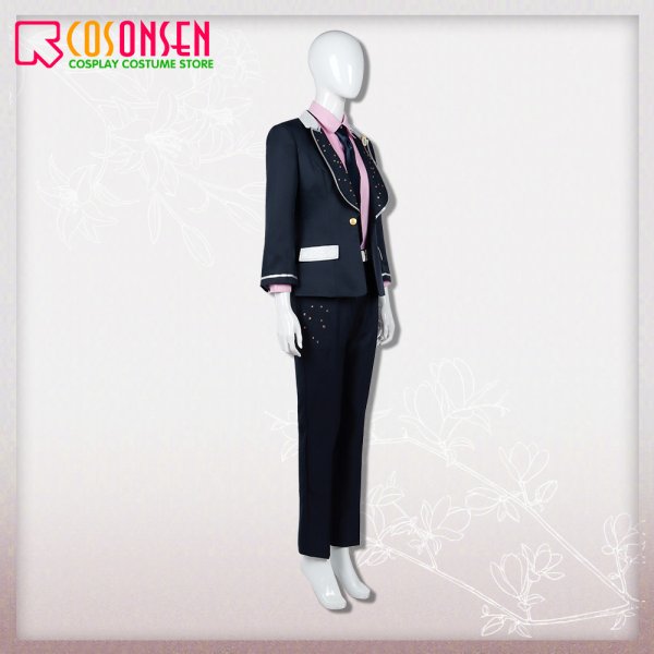 画像3: 【25%OFF】あんさんぶるスターズ あんスタ ラブ ライナー コラボ衣装 朱桜司 コスプレ衣装