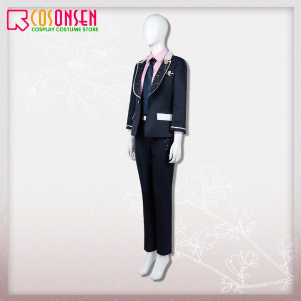 画像4: 【25%OFF】あんさんぶるスターズ あんスタ ラブ ライナー コラボ衣装 朱桜司 コスプレ衣装