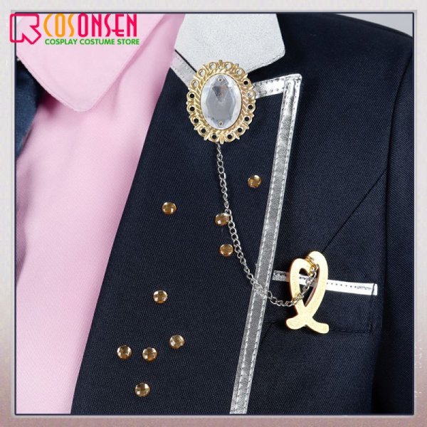 画像7: 【25%OFF】あんさんぶるスターズ あんスタ ラブ ライナー コラボ衣装 朱桜司 コスプレ衣装