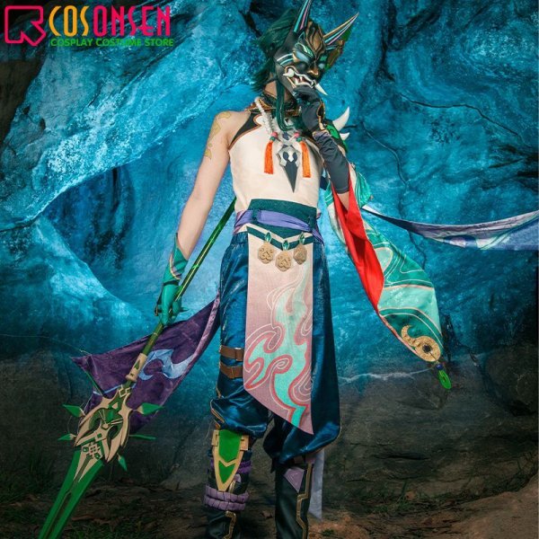 画像4: 原神 璃月港 ? コスプレ衣装(儺面なし)