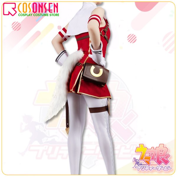 画像4: 【25%OFF】ウマ娘 プリティーダービー ゴールドシップ 勝負服 コスプレ衣装(カバン付き)
