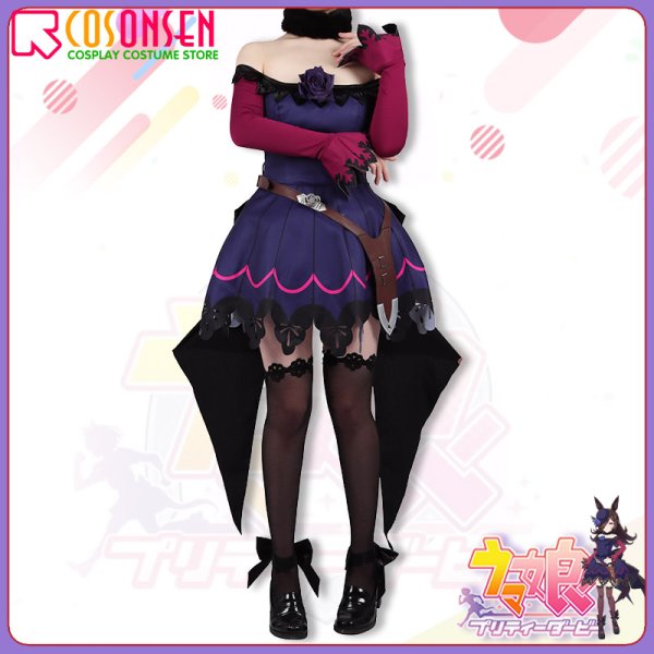 画像3: 【25%OFF】ウマ娘 プリティーダービー ライスシャワー 勝負服 コスプレ衣装
