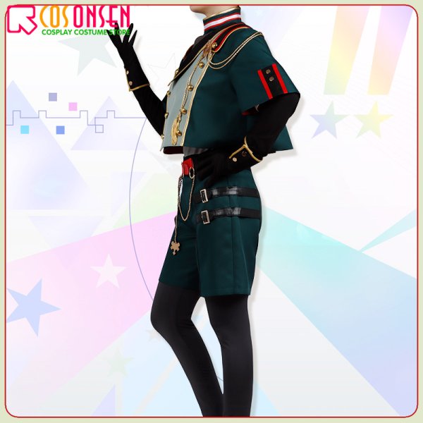 画像3: 【25%OFF】あんさんぶるスターズ あんスタ Double Face ダブルフェイス 桜河こはく コスプレ衣装