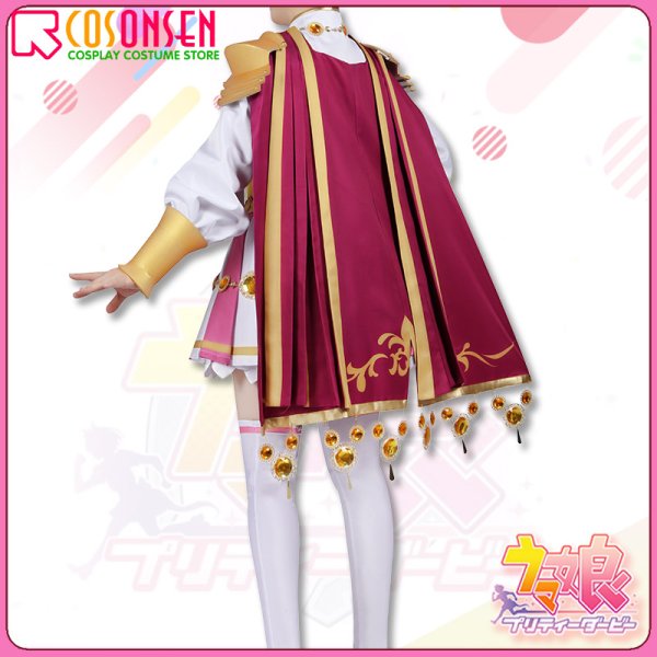 画像3: 【25%OFF】ウマ娘 プリティーダービー テイエムオペラオー 勝負服 コスプレ衣装(耳、尻尾なし)
