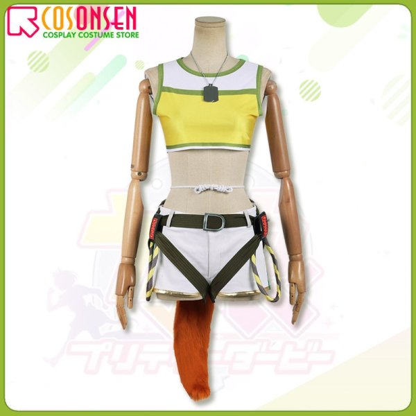 画像5: 【25%OFF】ウマ娘 プリティーダービー マヤノトップガン 勝負服 コスプレ衣装(耳と尻尾なし)